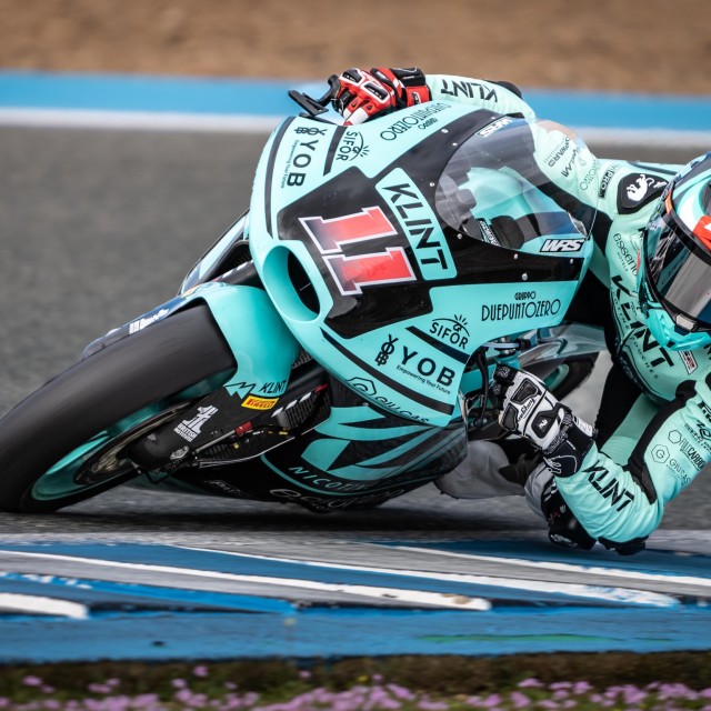 Ritmo, confianza y récord: brillante test de Alex Escrig en Jerez