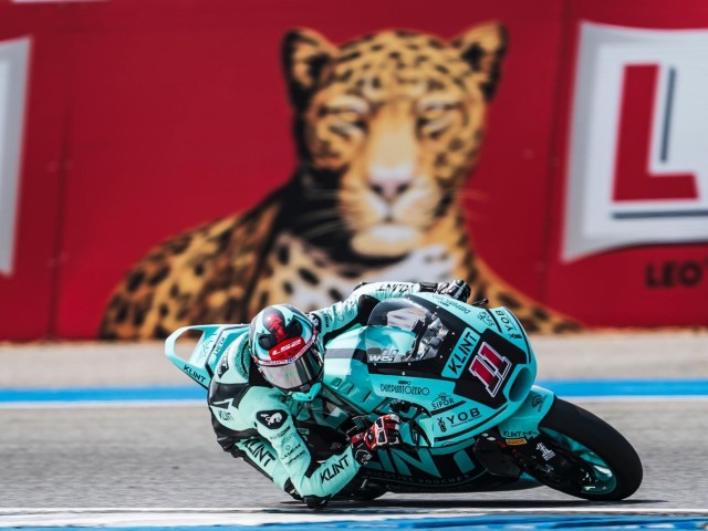 Escrig rescata un resultado valioso en un GP de Tailandia condicionado por las interrupciones