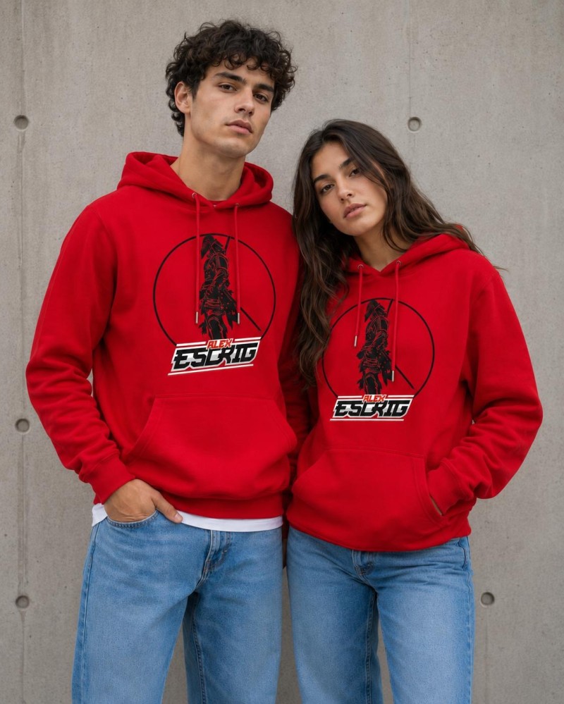 Sudadera roja